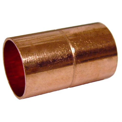 (25) 1/2&#034; c x 1/2&#034; c copper couplings w/stop for sale