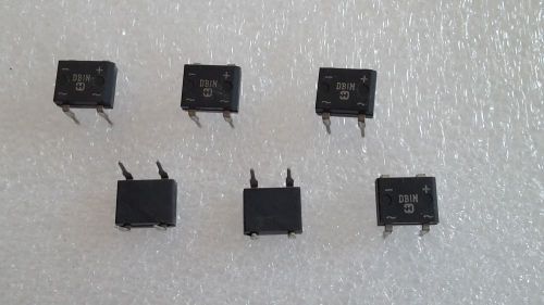 DB1N Qty10  Harris Corporation 1 A 800 V SILICON BRIDGE RECTIFIER DIODE NOS
