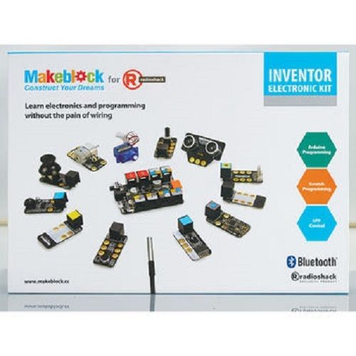 MakeBlock RadioShack 2770247 Inventor Electronic Kit Blue Tooth Module &amp; Phn App