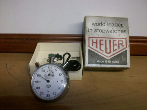 heuer stopwatch-works but needs repair