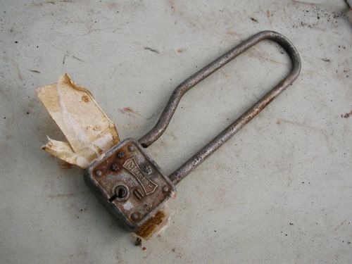 Vintage Master Padlock No. 55 Lock with key