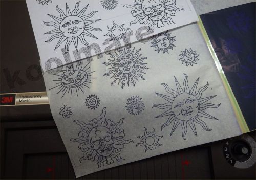 3m 4550 transparency maker thermofax machine tattoos flash stencils secretary for sale