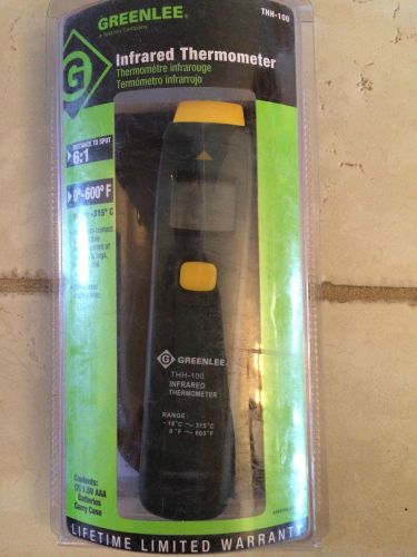 Greenlee Infrared Digital Thermometer w/ case THH-100 NIB