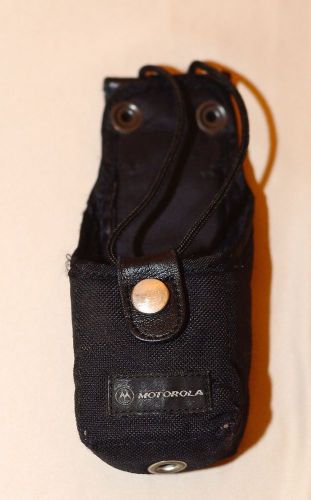Motorola ntn7247a standard belt loop nylon carrying case for sale