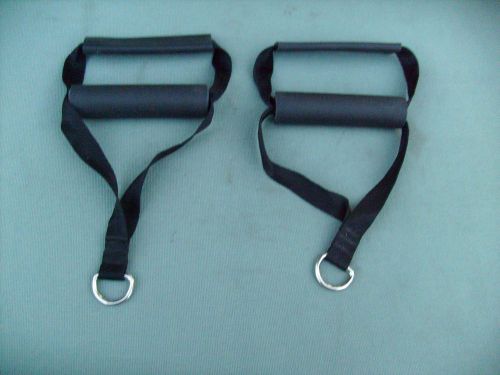 Used !!! 2 pcs bowflex extreme hand pulls or foot straps for sale