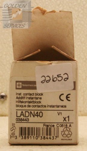 Telemecanique LADN40 Contact Block 600V 10A