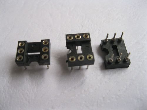 80 pcs IC Socket Adapter 6 pin Round DIP High Quality