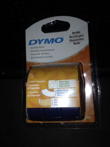 Letratag Dymo Labelmaker Refill Tape 3 Pack Metallic 1/2 in. x 13 ft.