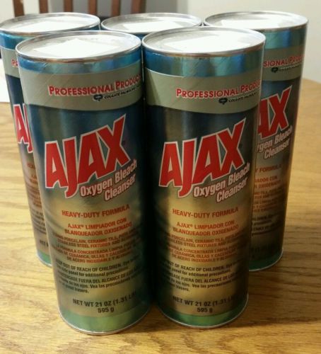 Ajax oxygen bleach powder 5-21oz cans