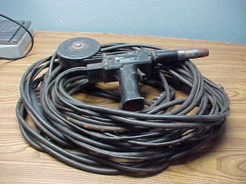 MILLER SPOOLMATIC 30A AIR COOLED SPOOL GUN WITH 30&#039; OF LEAD