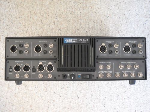 Audio precision sys-2722a system two cascade dual domain 192 khz audio analyzer for sale