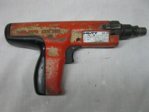 Hilti dx35 powder actuated nail gun, fasteners, loads for sale