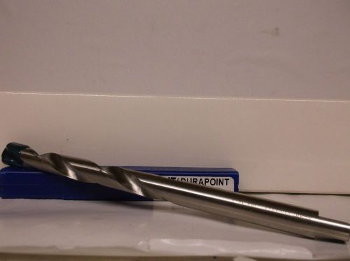 New DURAPOINT 15005312 Carbide Tipped Drill 17/32&#034; Straight Shank New (B16)