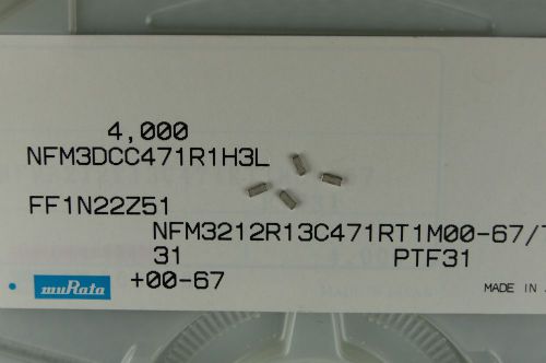 20pcs NFM3DCC471U1H3L previous NFM3212R03C471R feed trough capacitors MURATA