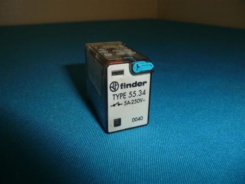 Finder Type 55.34 General Purpose Relay 5A 250V