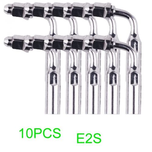 10PCS CE  E2S 95° Dental Ultrasonic Scaler Tips  E2S