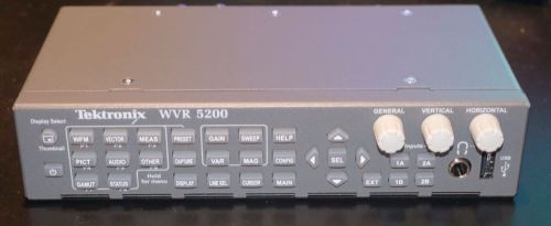 Tektronix WVR5200 Waveform Rasterizer with audio option