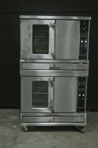 Used garland double stack convection oven te3/tgv3 for sale