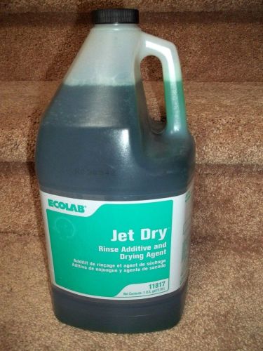ECOLAB JET DRY RINSE ADDITIVE &amp; DRYING AGENT (1 GALLON)