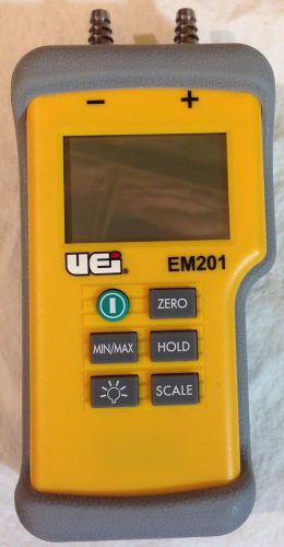 UEi EM201B Test Dual Input Differential Manometer