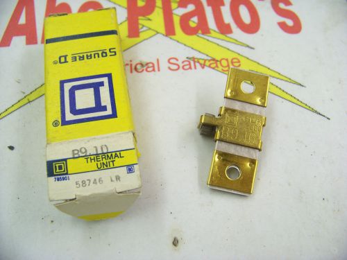 Square D B9.10 B Overload Relay THERMAL UNIT ~ Heater