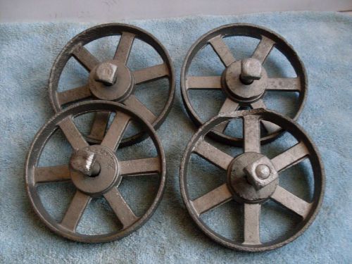 Ant cast iron wheels hit&amp; miss gas engine maytag briggs industrial steam punk for sale