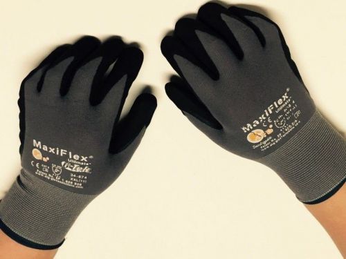 Atg g-tek 34-874/xxl xx-large (11) maxiflex ultimate foam nitrile gloves 2 pair for sale