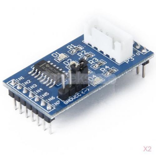 2x uln2003 5-12v stepper motor driver test testing board module for arduino new for sale