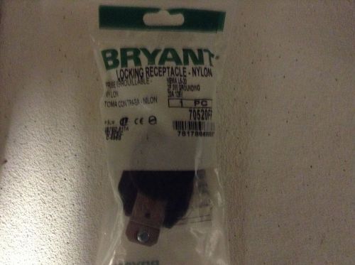 Bryant-nema l5-20 twist lock (9 - total) 70520fr  20amp 125 volt for sale