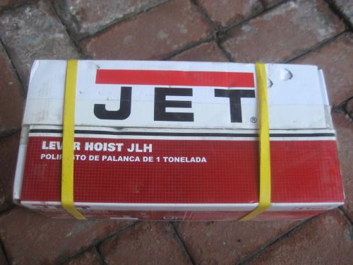 Jet 210010 jlh-100-10 1 ton lever hoist with 10&#039; lift new come along for sale