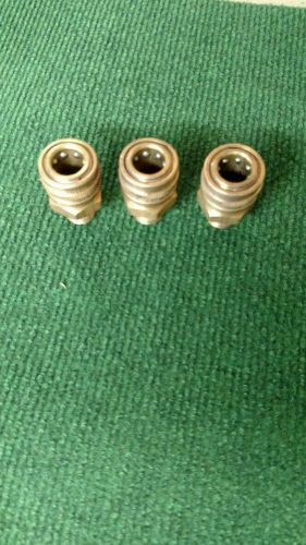 Pressure washer 3/8&#034; male (npt) brass quick connect coupler made in usa qty.3 for sale