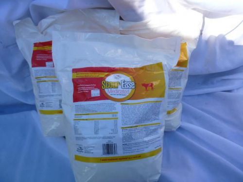 QTY of 3-7 lb bags of ManaPro Scour-Ease Medicated All-in-one Milk replacer
