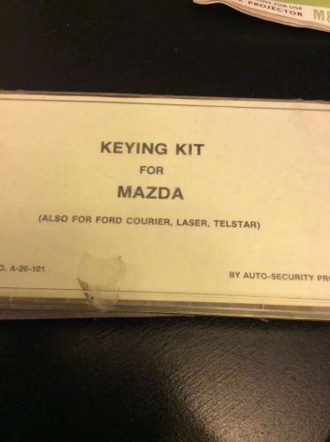 A-20-101 Asp Auto Security PRODUCTS AUTOMOTIVE COMBINATION KEYING KIT MAZDA