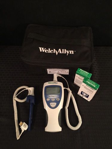 Welch allyn suretemp plus thermometer kit 690 &amp; 692 oral &amp; rectal probe for sale