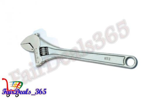 HIGH QUALITY ADJUSTABLE WRENCH SPANNERS CHROME FINISHES 24&#034; 610MM BRAND NEW