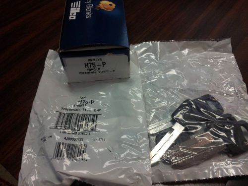 Kaba Ilco H75-P Ford Key Blank Brand New Pack of 5