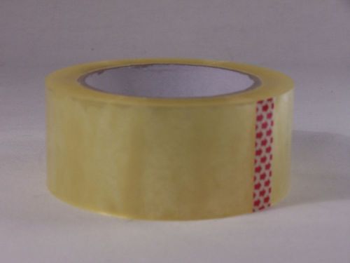 1 roll (110 yd&#039;s) x 1.88&#034; 2.0 mil strength clear carton sealing packing tape new for sale
