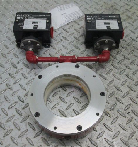 Red valve, 48 s, pressure sensor, 412-279-0044, ashcroft, (2) b424b for sale