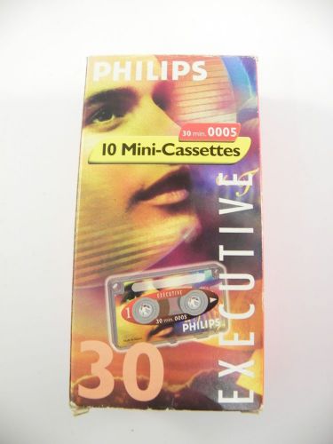 Lot of 15 Philips Mini-Cassette Tapes - LFH0005