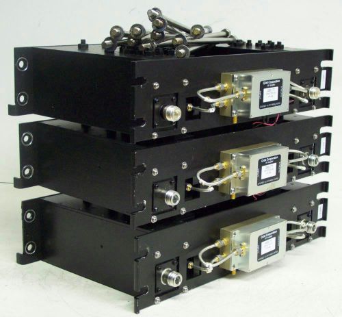 3 Q-BIT CORPORATION QBS-177 RF AMPLIFIERS WITH 3 ANTENNA