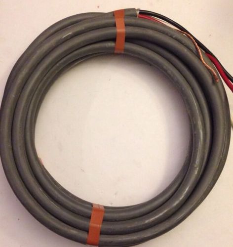 33&#039; gray 6/3 bus drop cable 600v e54567-8 used in great condition. for sale