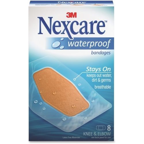 Nexcare Waterproof Bandage - 2.38&#034; x 3.50&#034; - 6/Pack - Clear - MMM58108