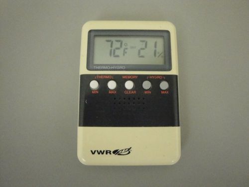 Vwr digital relative humidity/temperature meter for sale