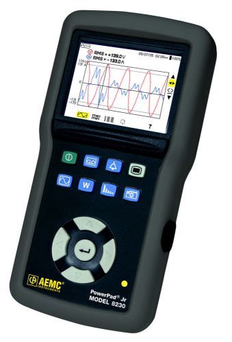 Aemc instruments 8230 single-phase ac power quality analyzer for sale