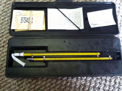Taylor 1328c 9&#034; Sling Psychrometer 5-50 Degrees C. With Case. Free Shipping!