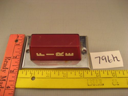 FIRE LIGHT COVER Switch Red emergancy exit plastic 796h