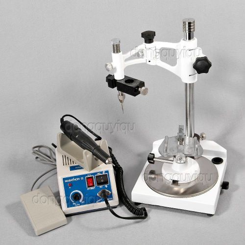 Dental lab parallel surveyor + marathon micro motor + 35k rpm polisher handpiece for sale