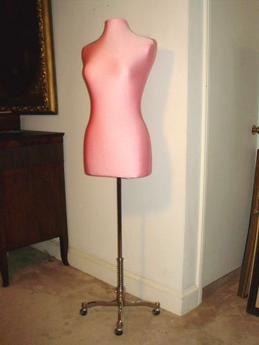 Female Torso Mannequin with Chrome Stand Manex N.Y.