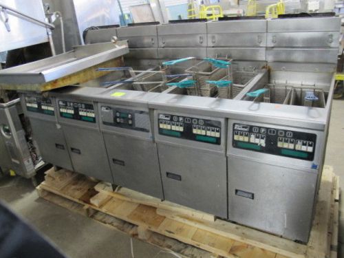 PITCO Frialator SG14R-JS - 5 compartment Fryer W/ Filter card &amp; 11 baskets