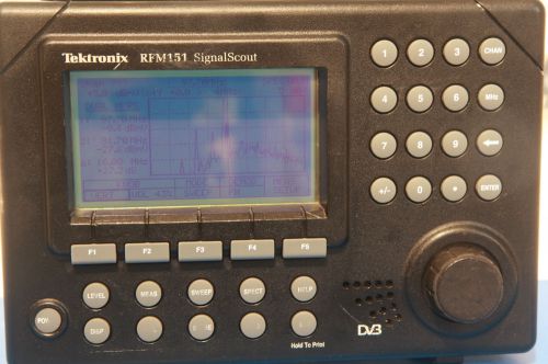 Tektronix RFM151 Signal Scout CATV Spectrum Analyzer *New Battery